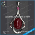 Factory wholesale new style 925 sterling silver gemstone pendant